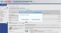Desktop Screenshot of loprio.de