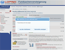 Tablet Screenshot of loprio.de